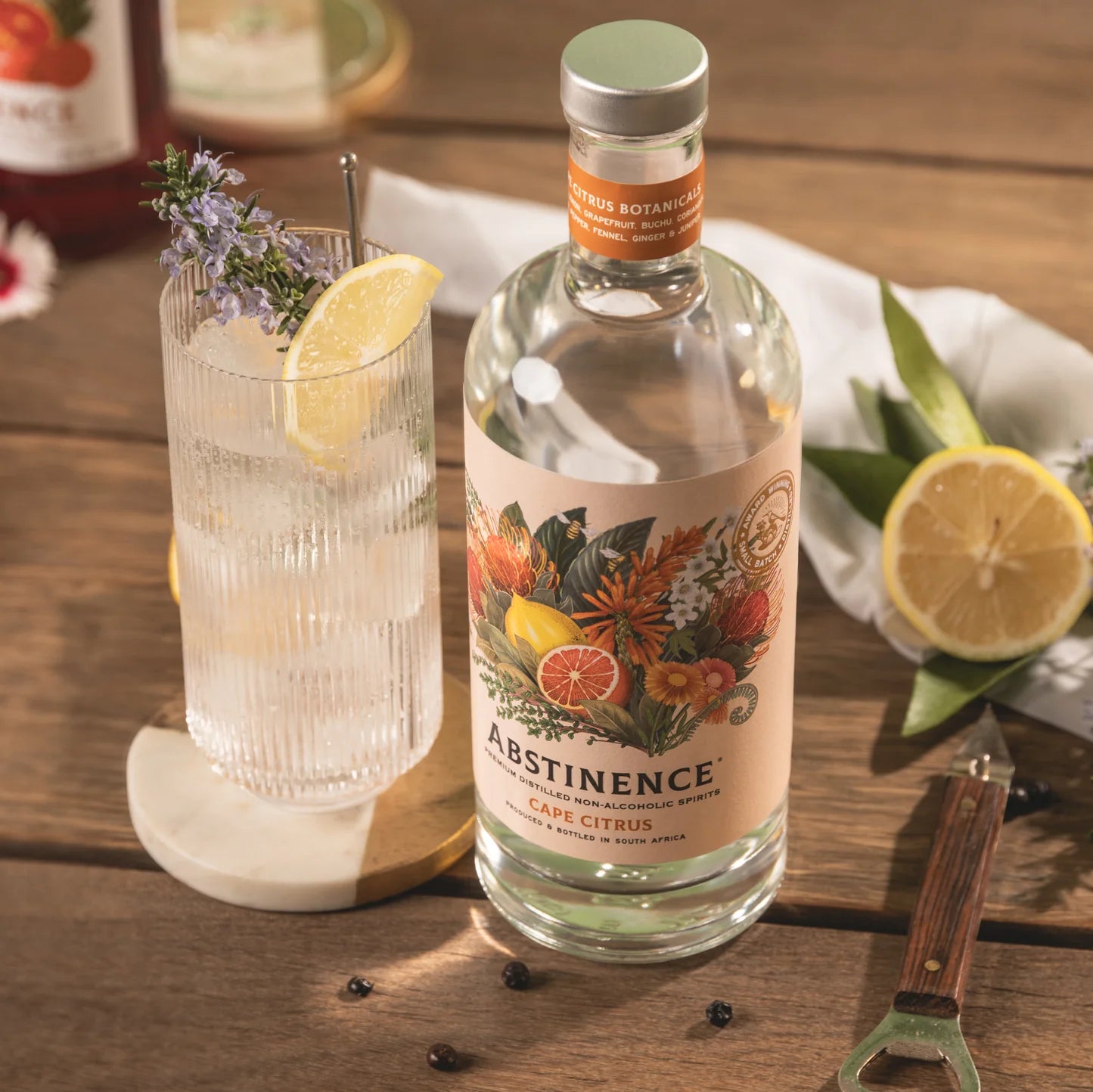 Abstinence Cape Citrus - Alcohol-Free Gin - 75cl