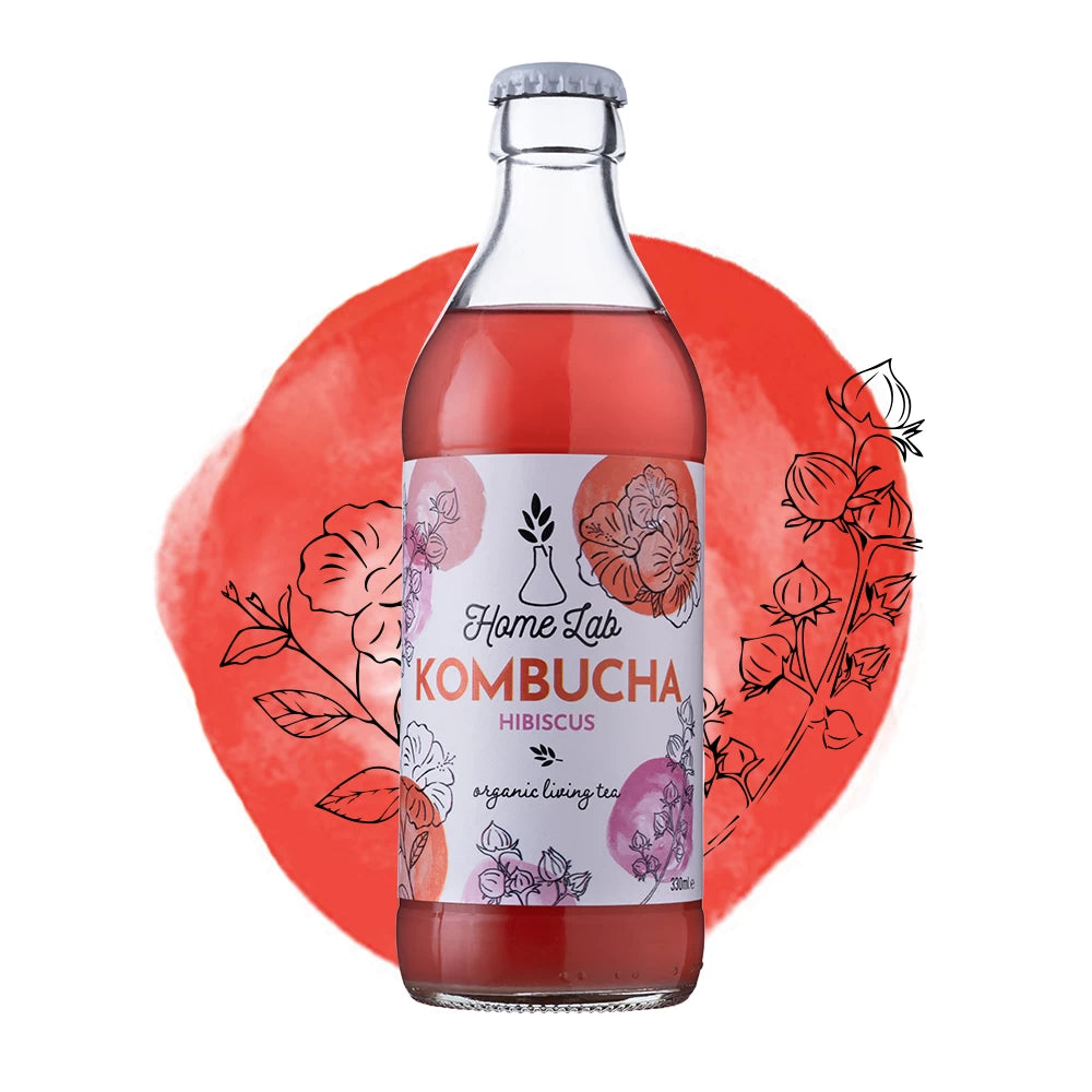 Homelab Kombucha - Hibiscus - 33cl