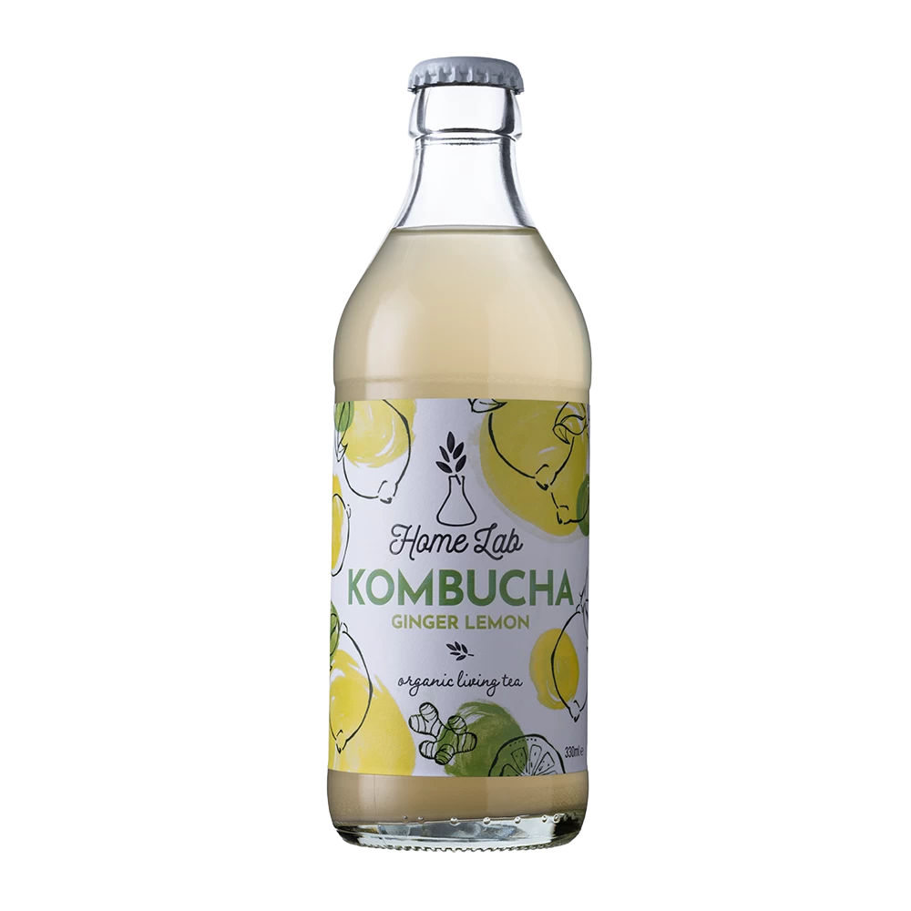 Homelab Kombucha - Ginger Lemon - 33cl
