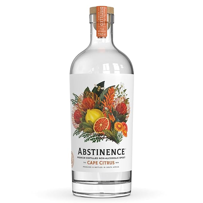 Abstinence Cape Citrus - Alcohol-Free Gin - 75cl