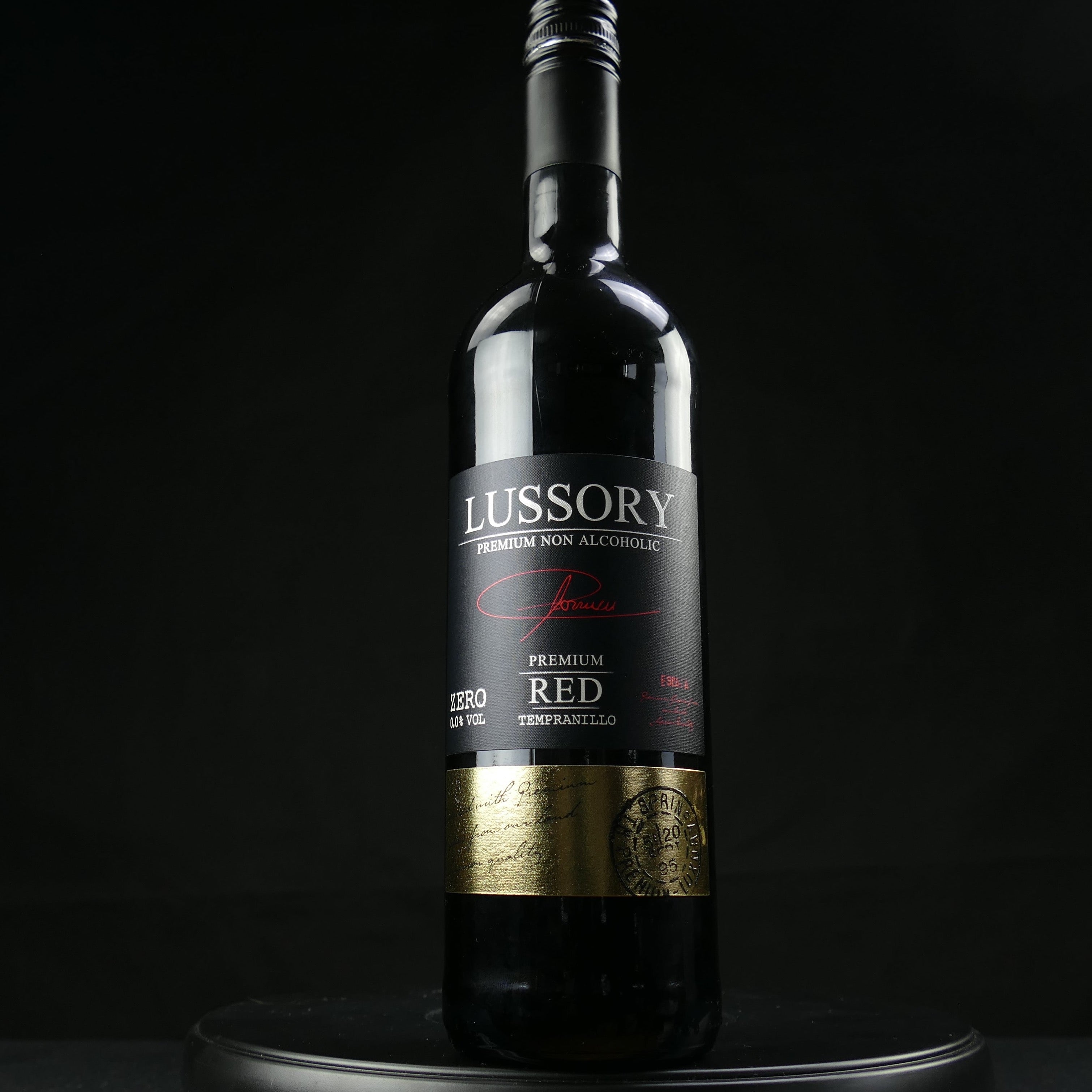 Lussory vinho tinto Tempranillo sem álcool