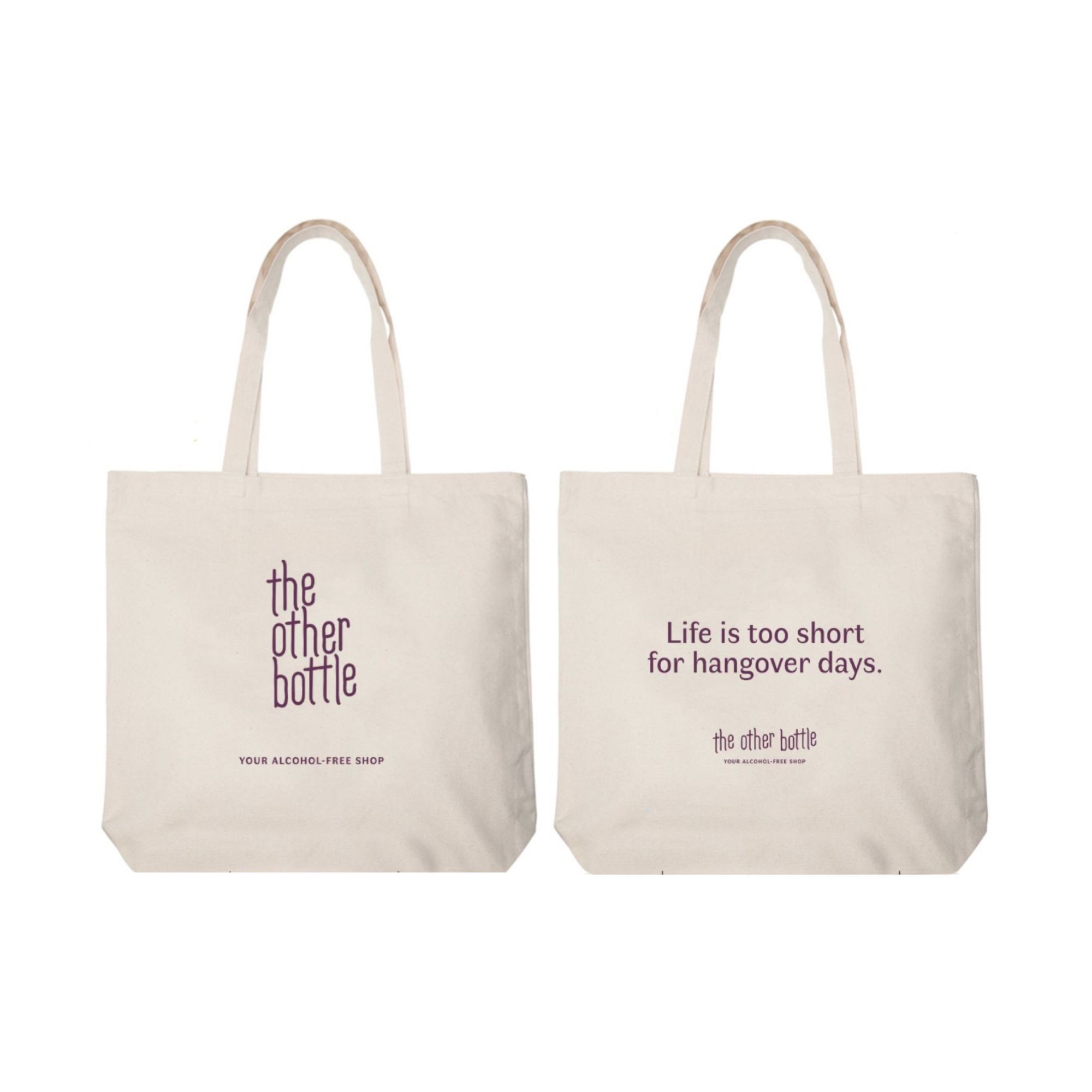Tote Bag Purple - The Other Bottle